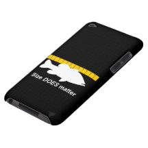 "Size Does Matter" - Funny bass fishing iPod Touch Case