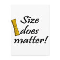 Size Does Matter postcards by CelebrationZazzle Size Does Matter postcards