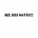 SIZE DOES MATTER!!! t-shirts by killerbmusic SIZE DOES MATTER!!! t-shirts