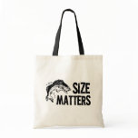 Size Matters! Funny Fishing Design bags