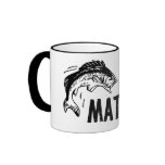 Size Matters! Funny Fishing Design Coffee Mug