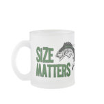 Size Matters - Funny Fishing Design Coffee Mug