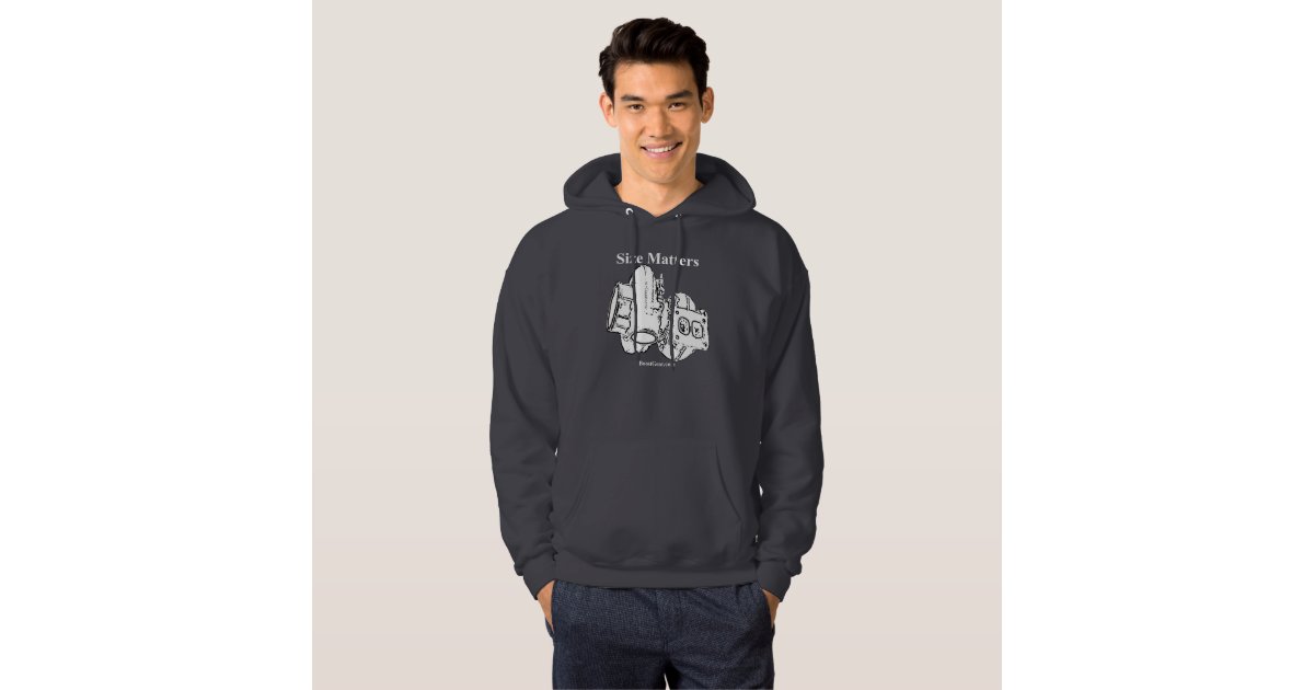 size matters turbo sweatshirt hoodie zazzle size matters turbo sweatshirt hoodie zazzle