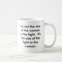 Size of the Fight mug