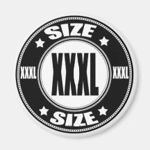 Size XXXL Magnet