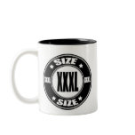 Size XXXL mugs