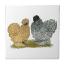Sizzle Chickens Ceramic Tiles