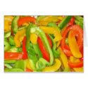 Sizzlin' Peppers Card