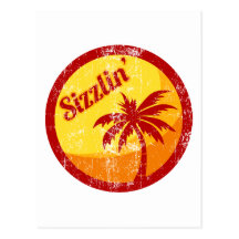 Sizzlin' Postcard