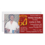 Sizzling At 60 Birthday Party Photo Invite Photo Cards