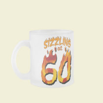 Sizzling At 60 mugs by malibuitalian Sizzling At 60 mugs