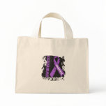 Sjogrens Syndrome Awareness Grunge Ribbon bags