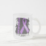 Sjogrens Syndrome Awareness Grunge Ribbon mugs