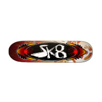 "SK8" Board skateboards by ZazzIt "SK8" Board skateboards