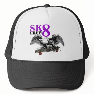 SK8 CREW 8 hat