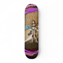 SK8-R GiRL SEPIA Custom Skate Board