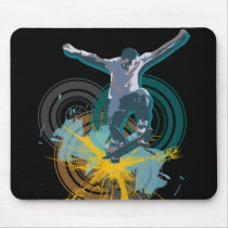 Sk8boarder Mousepad by RockHouseCo Sk8boarder Mousepad