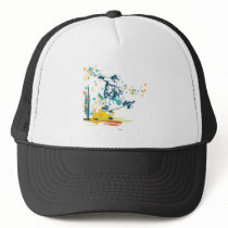 sk8er skateboarder vector mesh hats