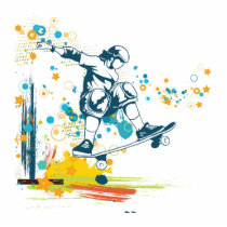 sk8er skateboarder vector photo sculptures by doonidesigns sk8er skateboarder vector photo sculptures