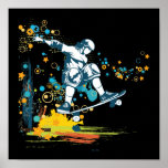 sk8er skateboarder vector posters