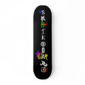 "Sk8teboard St*r 3" Skateboard by Yve_13 "Sk8teboard St*r 3" Skateboard