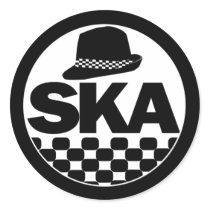 SKA - Trilby Hat Sticker by krebstarxl SKA - Trilby Hat Sticker