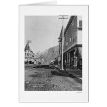 Skagway Alaska Broadway 1918 cards