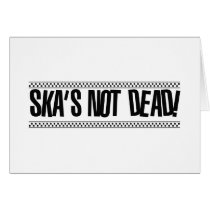 Ska's Not Dead! cards by DigitalLimn Ska's Not Dead! cards