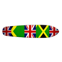 skate board flag Jamaica english skateboards