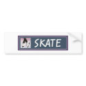 Skate bumper stickers by passionforskating Skate bumper stickers