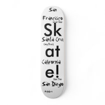 Skate!, California, San Francisco, San Diego, S... skateboards by natecanillas Skate!, California, San Francisco, San Diego, S... skateboards