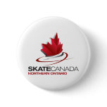 Skate Canada Northern Ontario Logo Wear Buttons