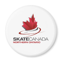 Skate Canada Northern Ontario Logo Wear Refrigerator Magnets