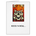 skate deck 1, ROCK 'N ROLL... cards