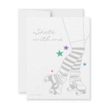 Skate Legs Invitations