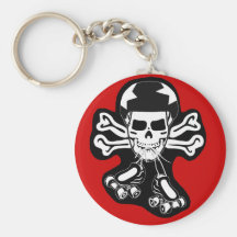 Skate or die key chains