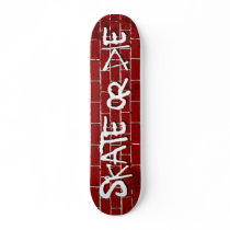 Skate or Die Skateboard by psychoclowns Skate or Die Skateboard