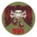 Skate or die with angel wings stickers by syancey Skate or die with angel wings stickers