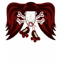 Skate or die with angel wings t-shirts