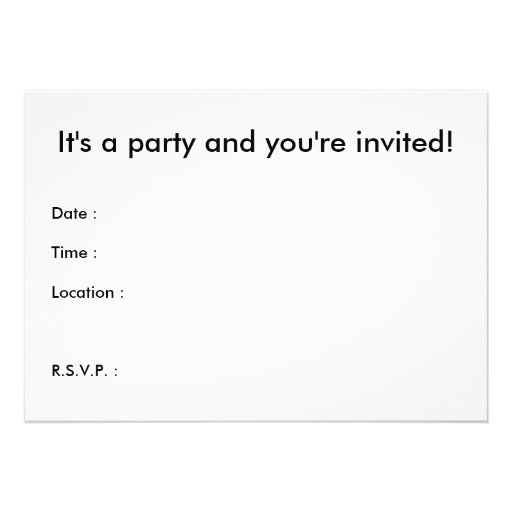 skate party invitations : type stacks