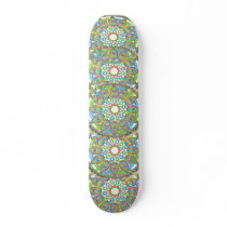 Skate Punk Mandala Skateboard by INTHEPRESENT Skate Punk Mandala Skateboard