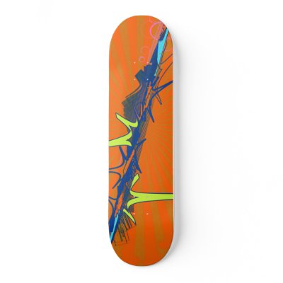 Skate stripes2 skate board by hmx_23