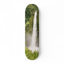 Skateboard - 'Akaka Falls, The Big Island, Hawaii