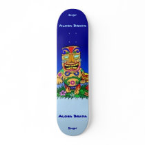 Skateboard - Aloha Brada Tiki Dude