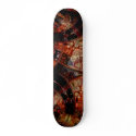 Skateboard Art Inside The Bowl