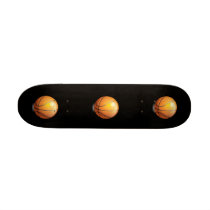 Skateboard basketballs customizeable