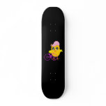 Skateboard Bicycle Chick