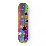 Skateboard -BIG BANG BLACK HOLES POP ART