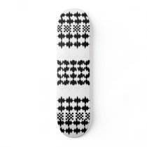 Skateboard Black White Strike Check 2