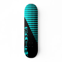 Skateboard blk-blue